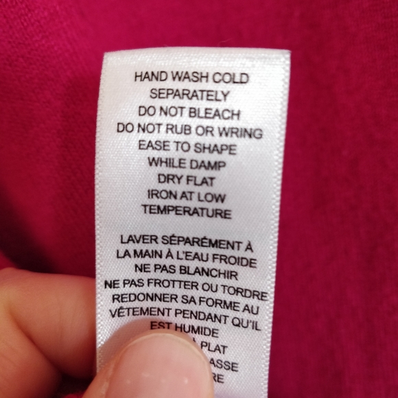 Pink Cleo Sweater, Size L - Picture 5 of 7